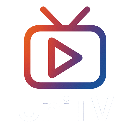 Logotipo da UNITV no rodapé do site